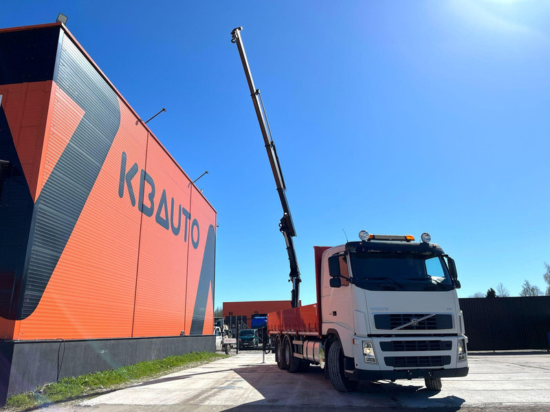 Dropside/ Flatbed truck, Crane truck Volvo FH 440 6x2 HIAB 144E-3 / PLATFORM L=7061 mm: picture 10