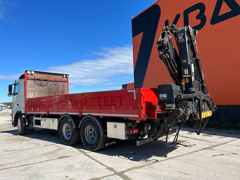 Dropside/ Flatbed truck, Crane truck Volvo FH 440 6x2 HIAB 144E-3 / PLATFORM L=7061 mm: picture 8
