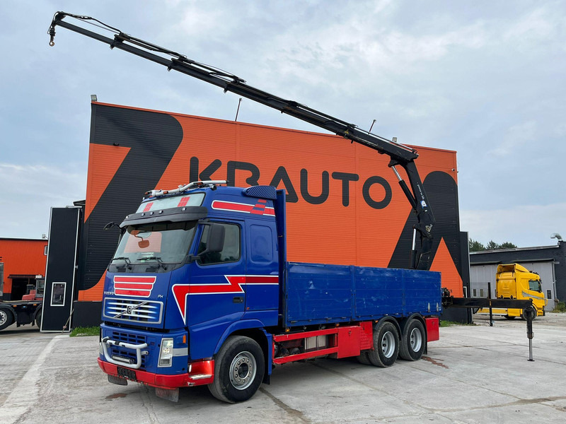 Volvo FH 480 6x4 HMF 2420-K5 YEAR 2011 / PLATFORM L=6403 mm - Dropside/ Flatbed truck, Crane truck: picture 1 Volvo FH 480 6x4 HMF 2420-K5 YEAR 2011 / PLATFORM L=6403 mm - Dropside/ Flatbed truck, Crane truck: picture 1