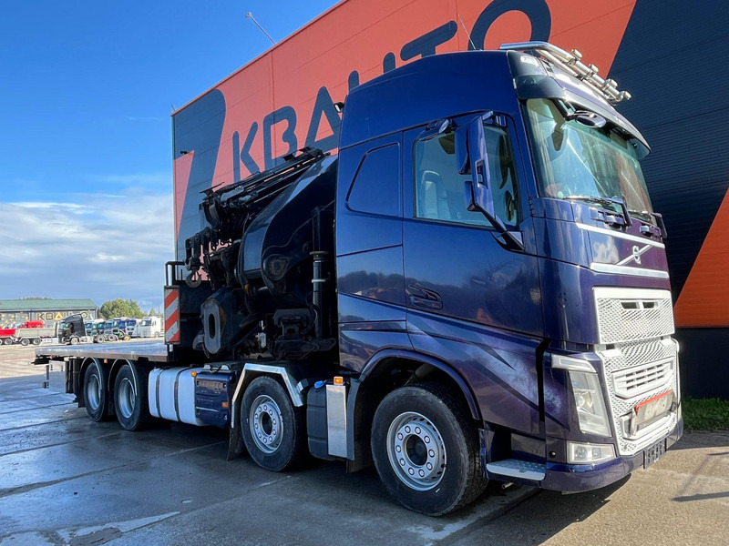 Volvo FH 500 8x4 EFFER 1405 6s + JIB + WINCH / PLATFORM EXTENDABLE L=6206 - 8226mm - Dropside/ Flatbed truck, Crane truck: picture 4 Volvo FH 500 8x4 EFFER 1405 6s + JIB + WINCH / PLATFORM EXTENDABLE L=6206 - 8226mm - Dropside/ Flatbed truck, Crane truck: picture 4