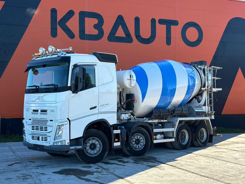 Volvo FH 500 8x4 INTERMIX 10 m3 + CHUTE / TANDEM AXLE LIFT - Concrete mixer truck: picture 1 Volvo FH 500 8x4 INTERMIX 10 m3 + CHUTE / TANDEM AXLE LIFT - Concrete mixer truck: picture 1