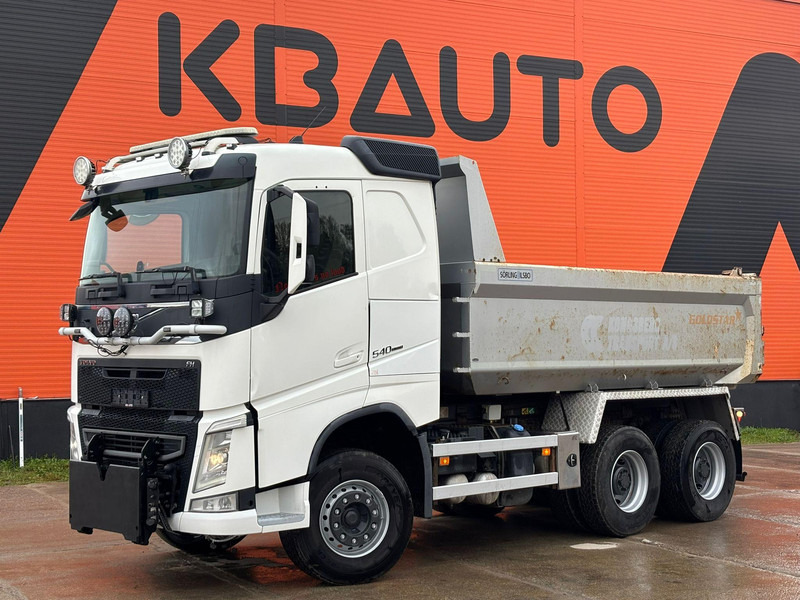 Volvo FH 540 6x4 RETARDER / TANDEM AXLE LIFT / SNOWPLOW EQUIPMENT / BOX L = 4473 mm - Tipper: picture 1 Volvo FH 540 6x4 RETARDER / TANDEM AXLE LIFT / SNOWPLOW EQUIPMENT / BOX L = 4473 mm - Tipper: picture 1