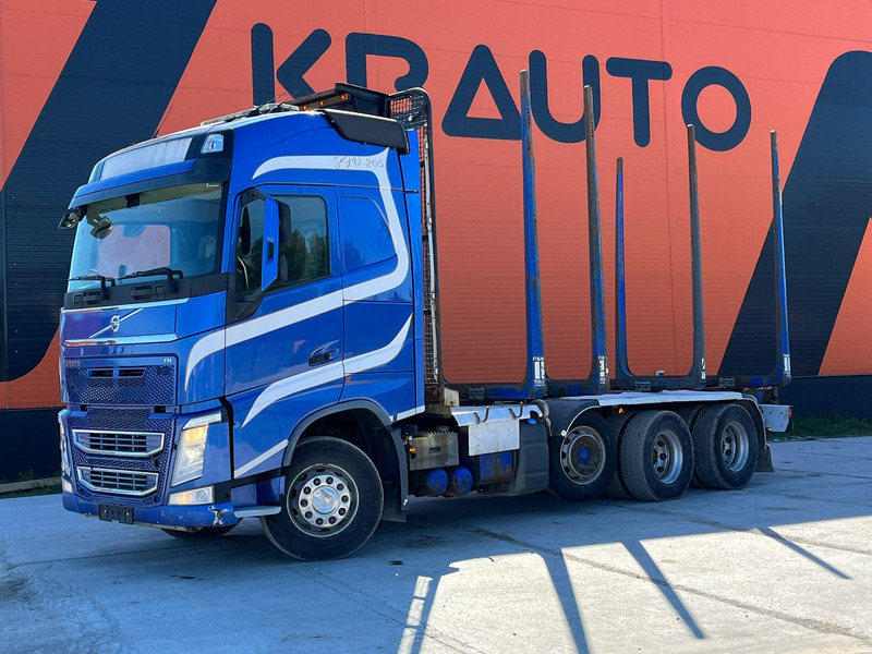 Volvo FH 540 8x4/4 - Timber truck, Crane truck: picture 1 Volvo FH 540 8x4/4 - Timber truck, Crane truck: picture 1