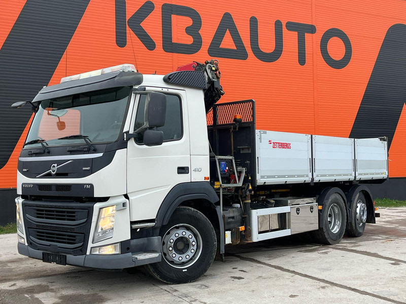 Volvo FM 410 6x2*4 HMF 1120-K4 / TIPPER BOX L=5573 mm - Tipper, Crane truck: picture 2 Volvo FM 410 6x2*4 HMF 1120-K4 / TIPPER BOX L=5573 mm - Tipper, Crane truck: picture 2