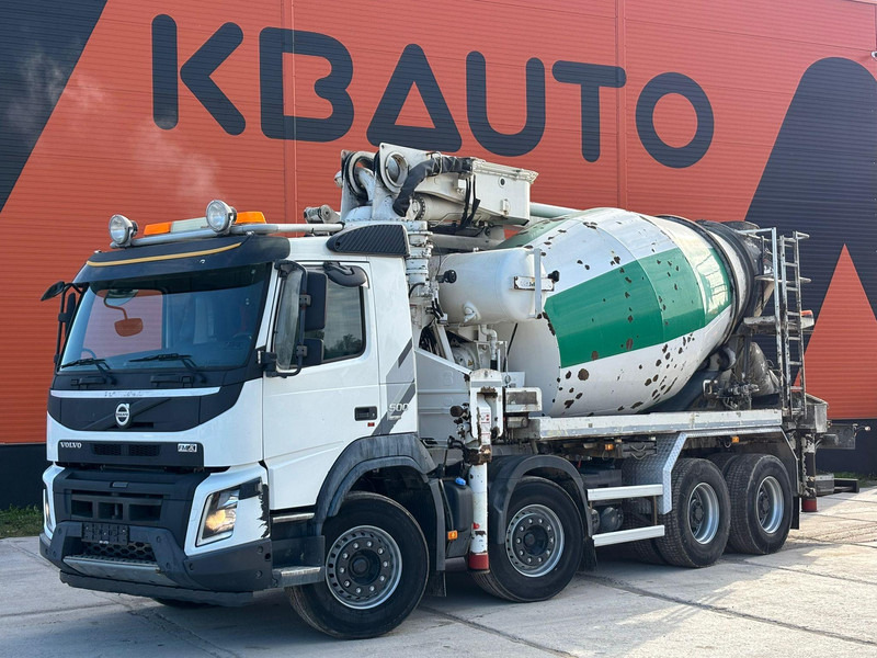 Volvo FMX 500 8x4 PUMI 24-3 - 24 m - 2303 hours / 7 m3 / FULL STEEL - Concrete pump truck: picture 2 Volvo FMX 500 8x4 PUMI 24-3 - 24 m - 2303 hours / 7 m3 / FULL STEEL - Concrete pump truck: picture 2