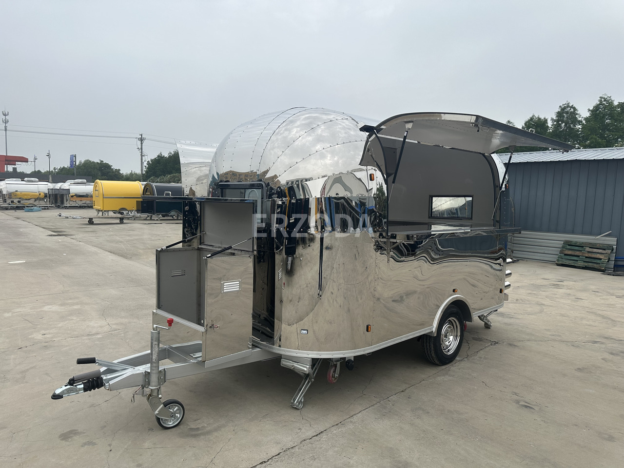 ERZODA food trailer/food truck/hamburger trailer - Vending trailer: picture 4 ERZODA food trailer/food truck/hamburger trailer - Vending trailer: picture 4