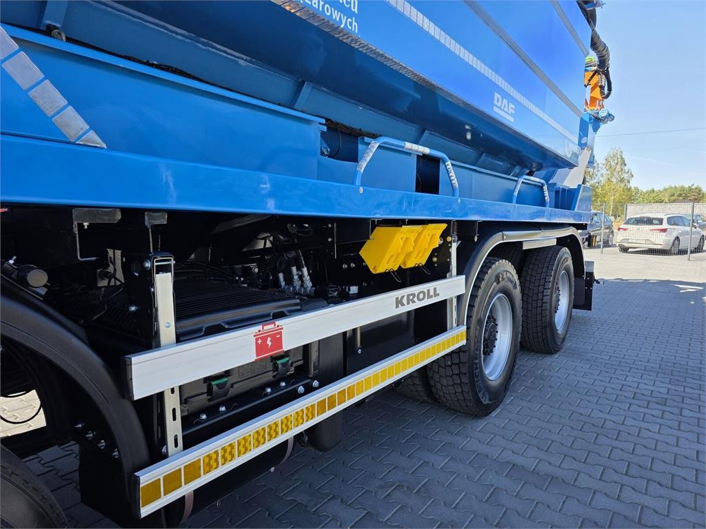Vacuum truck DAF WUKO KROLL 2 x URACA KOMBI FOR SEWER CLEANING: picture 12