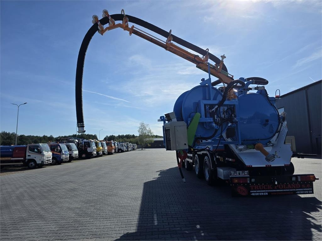 Vacuum truck DAF WUKO KROLL 2 x URACA KOMBI FOR SEWER CLEANING: picture 34