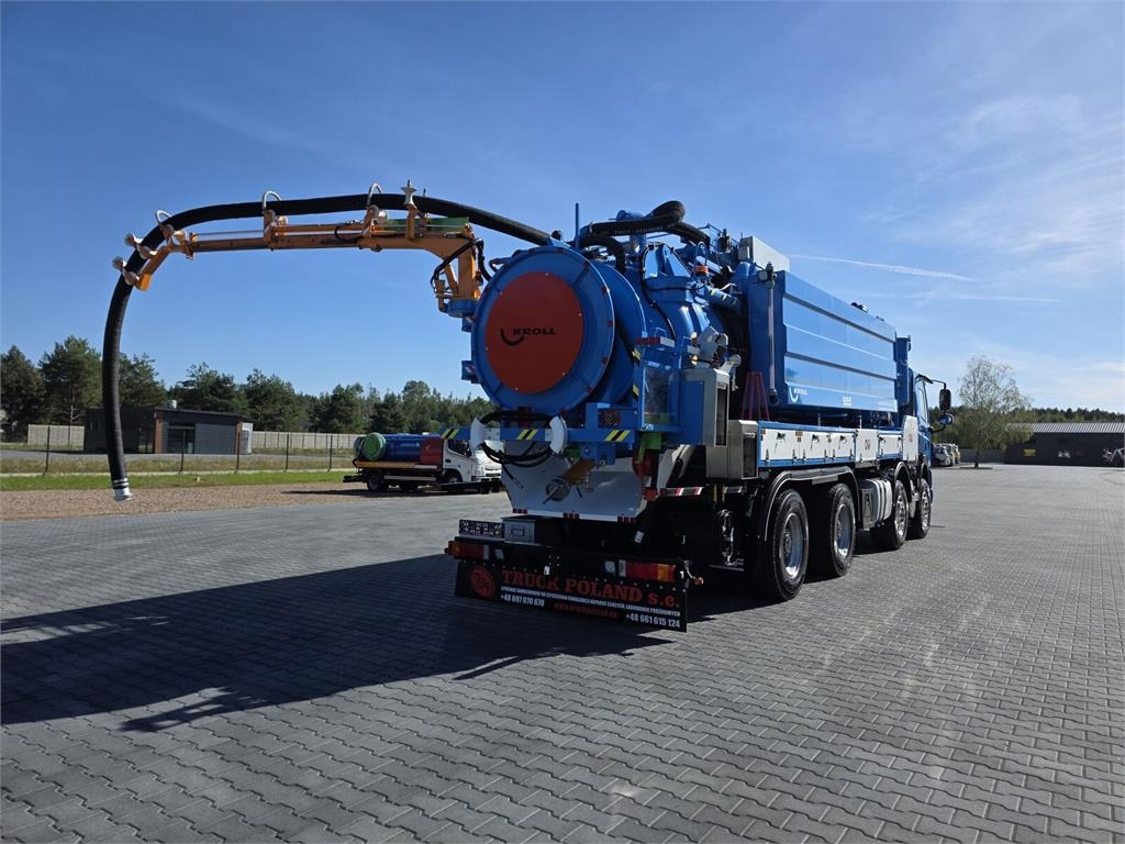 Vacuum truck DAF WUKO KROLL 2 x URACA KOMBI FOR SEWER CLEANING: picture 30
