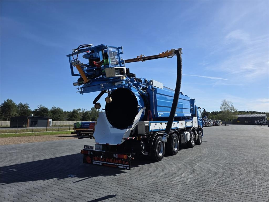 Vacuum truck DAF WUKO KROLL 2 x URACA KOMBI FOR SEWER CLEANING: picture 35