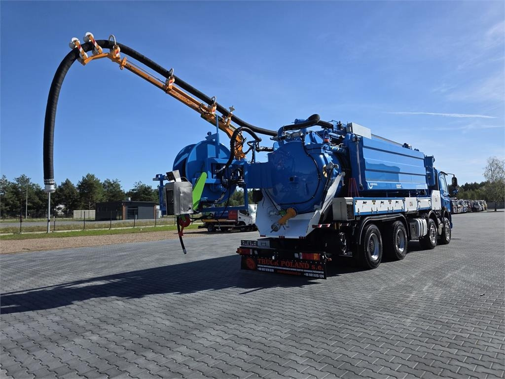 Vacuum truck DAF WUKO KROLL 2 x URACA KOMBI FOR SEWER CLEANING: picture 32