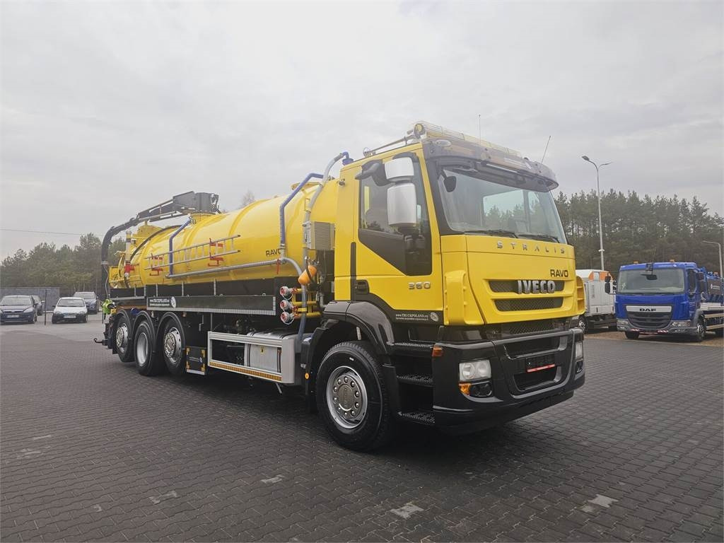 Iveco RAVO WUKO FOR CHANNEL CLEANING druck saug kanal - Vacuum truck: picture 2 Iveco RAVO WUKO FOR CHANNEL CLEANING druck saug kanal - Vacuum truck: picture 2