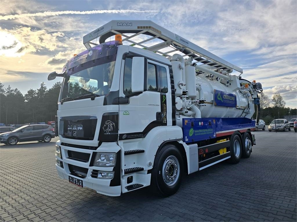 MAN ASSMANN ADR KOMBI FOR CLEANING CANALS WUKO - Vacuum truck: picture 3 MAN ASSMANN ADR KOMBI FOR CLEANING CANALS WUKO - Vacuum truck: picture 3