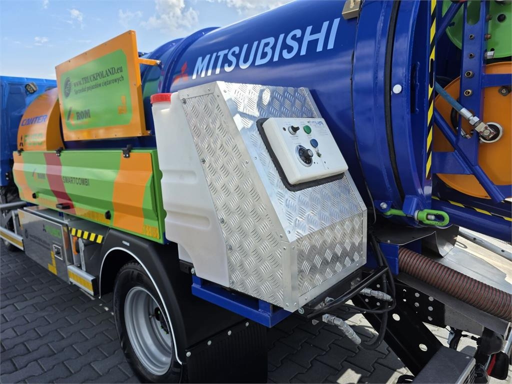 Vacuum truck Mitsubishi ROM SMART COMBI WUKO HOT WATER FOR CLEANING SEWAGE: picture 12