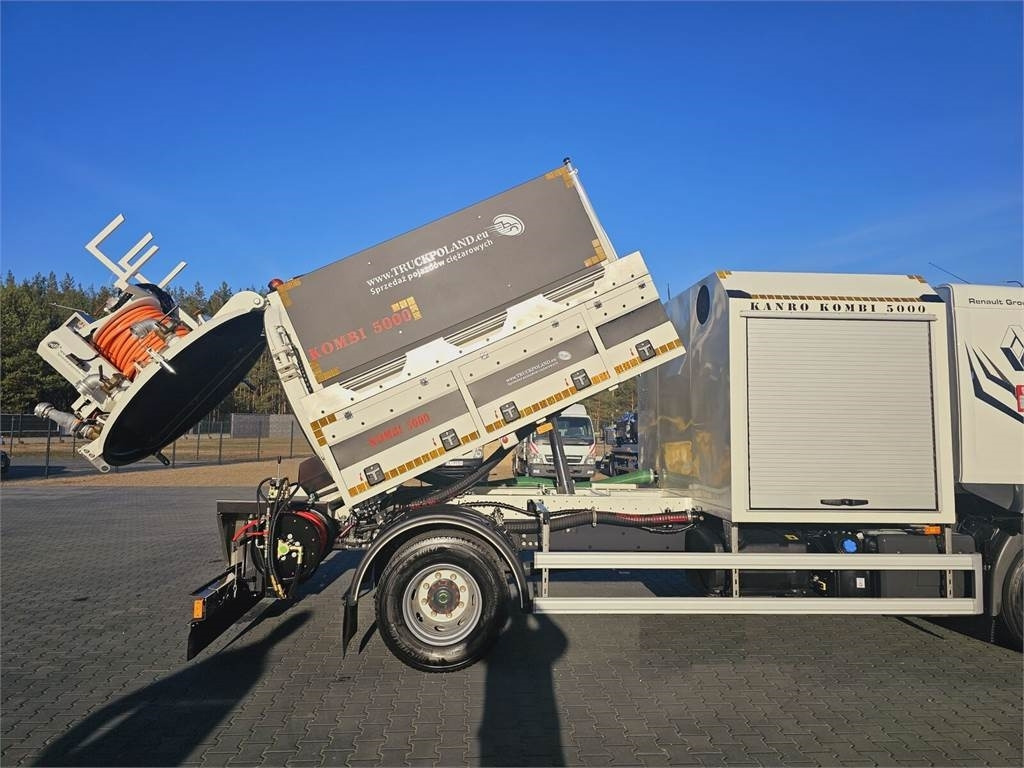Vacuum truck Renault GAMA KANRO KOMBI 5000 WUKO FOR CHANNEL CLEANING: picture 24