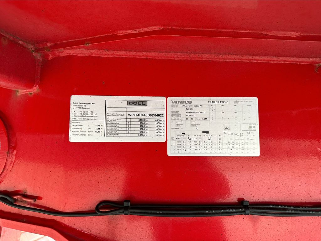 Doll Tiefbett /abnehmbar schwanenhals - Low loader semi-trailer: picture 5 Doll Tiefbett /abnehmbar schwanenhals - Low loader semi-trailer: picture 5