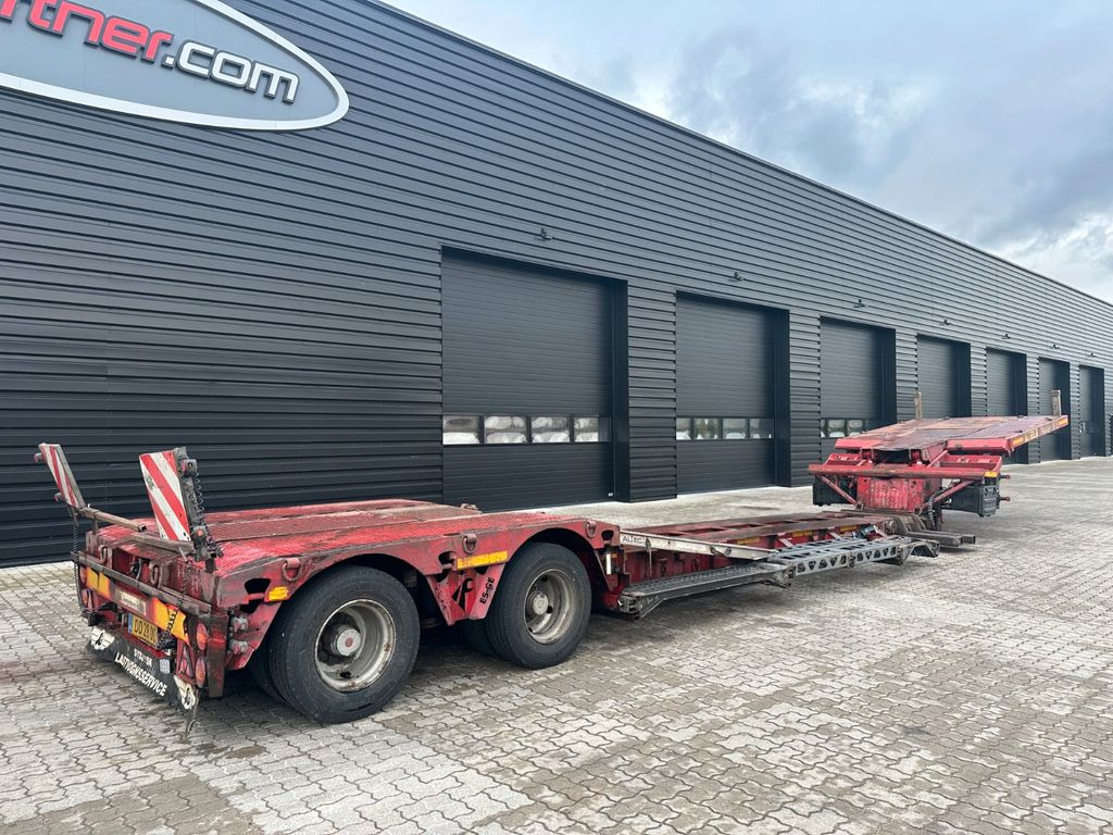 Faymonville 2 achs. tiefbett / 2 x ausziehbar / baggerbett - Low loader semi-trailer: picture 2 Faymonville 2 achs. tiefbett / 2 x ausziehbar / baggerbett - Low loader semi-trailer: picture 2