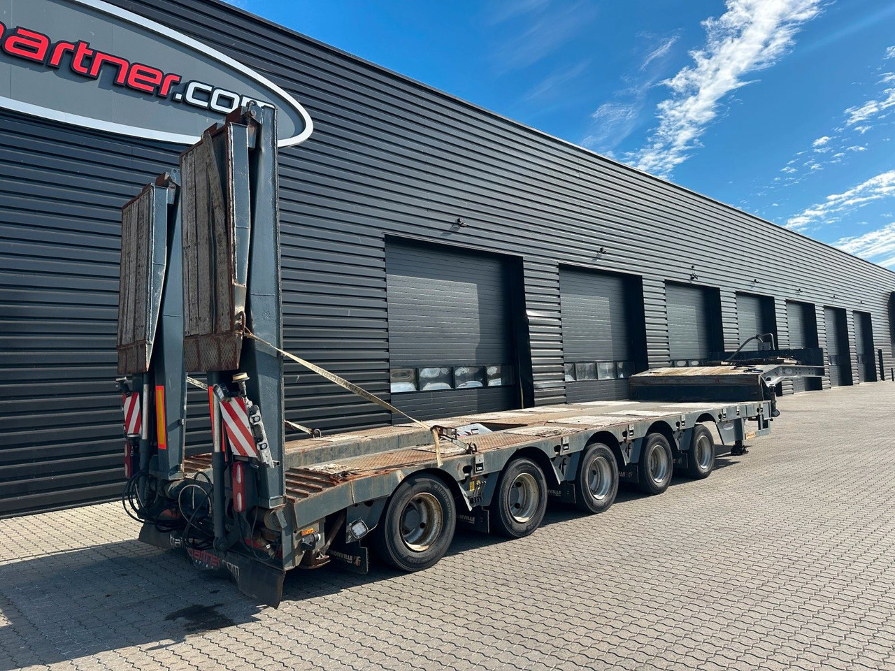 Faymonville 5 achs tieflader / ausziehbar / rampen - Low loader semi-trailer: picture 2 Faymonville 5 achs tieflader / ausziehbar / rampen - Low loader semi-trailer: picture 2