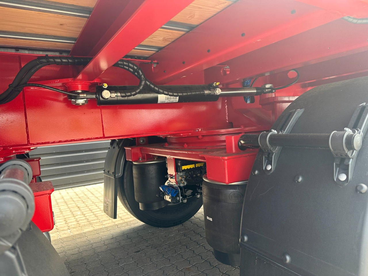 Dropside/ Flatbed semi-trailer Faymonville Maxtrailer 4 achs tele auflieger / 29.000 mm: picture 8 Dropside/ Flatbed semi-trailer Faymonville Maxtrailer 4 achs tele auflieger / 29.000 mm: picture 8