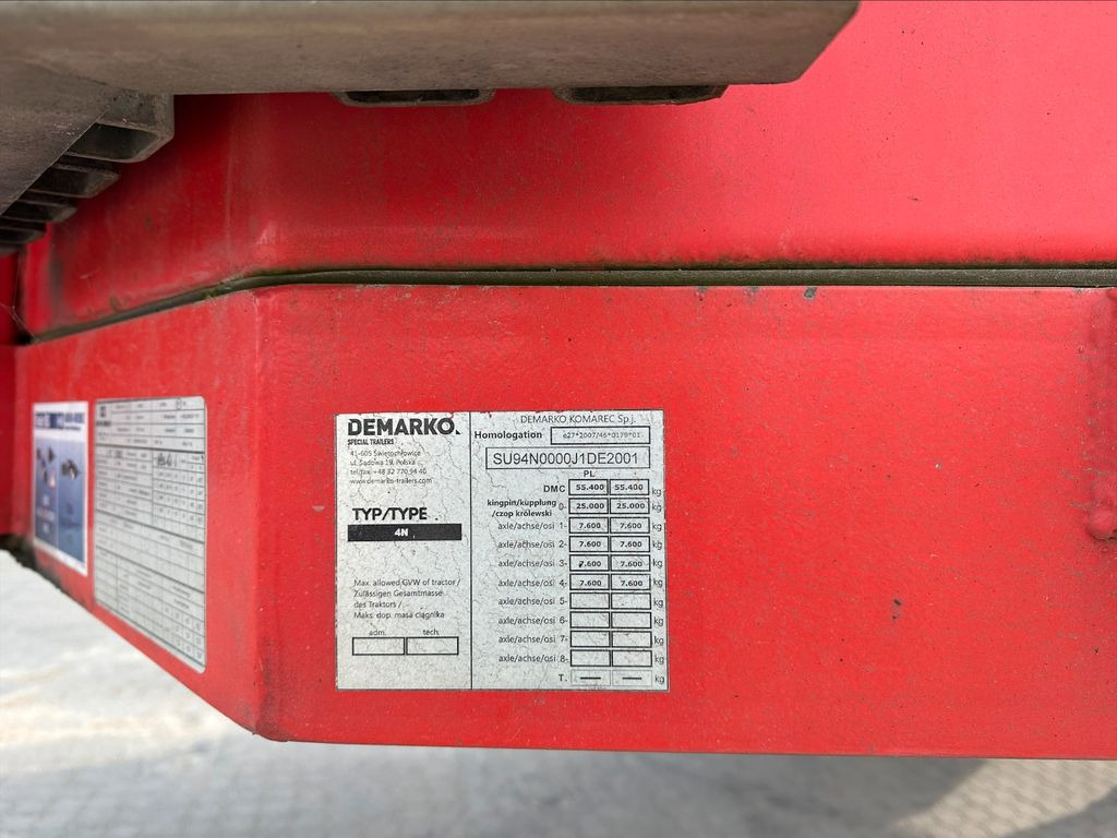 Goldhofer BX-L Tieflader teleskob 790/810 mm - Low loader semi-trailer: picture 4 Goldhofer BX-L Tieflader teleskob 790/810 mm - Low loader semi-trailer: picture 4
