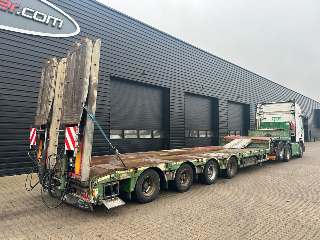 HRD AMT 4 achs tieflader / radmulde HRD AMT 4 achs tieflader / radmulde - Low loader semi-trailer: picture 2 HRD AMT 4 achs tieflader / radmulde HRD AMT 4 achs tieflader / radmulde - Low loader semi-trailer: picture 2