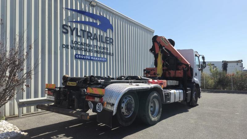 Renault Premium avec grue PALFINGER PK 18000 - Hook lift truck, Crane truck: picture 3 Renault Premium avec grue PALFINGER PK 18000 - Hook lift truck, Crane truck: picture 3