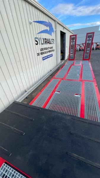 Syltrailer Porte Engins Caiboutti (Location / Rent) SYL227 - Low loader semi-trailer: picture 4 Syltrailer Porte Engins Caiboutti (Location / Rent) SYL227 - Low loader semi-trailer: picture 4