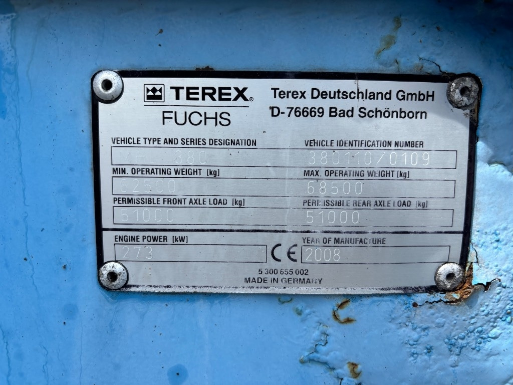 Waste/ Industry handler Fuchs MHL 380: picture 22