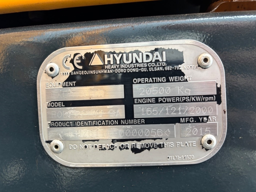Wheel excavator Hyundai Robex 210 W-9 A - 210 W - 200 W - 180 W: picture 25
