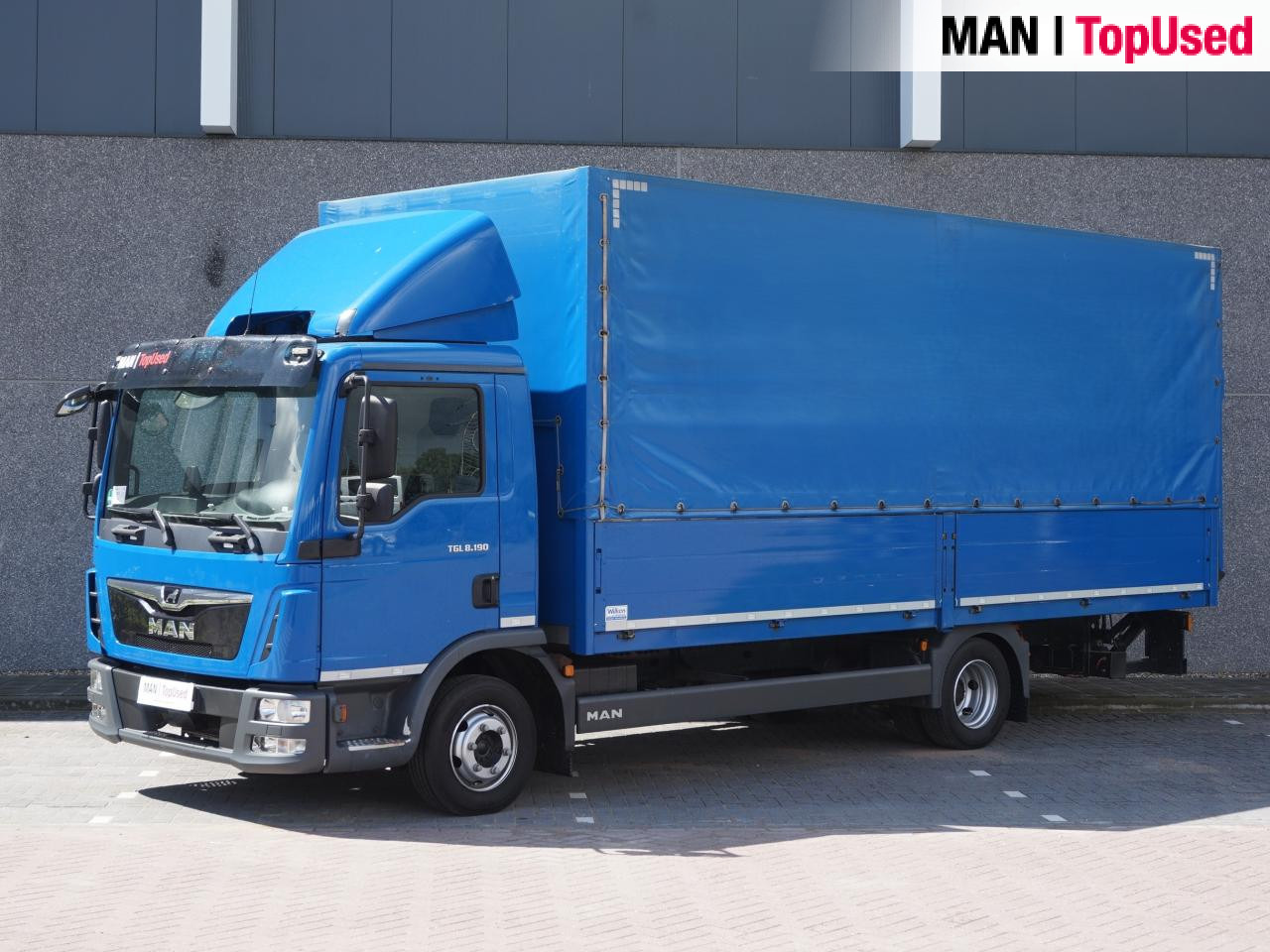 MAN TGL 8.190 4X2 BL / LBW / 38m3 - Dropside/ Flatbed truck: picture 1 MAN TGL 8.190 4X2 BL / LBW / 38m3 - Dropside/ Flatbed truck: picture 1