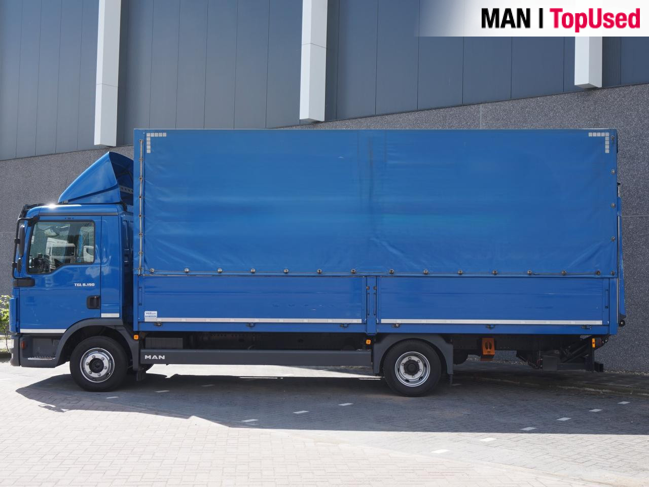 Dropside/ Flatbed truck MAN TGL 8.190 4X2 BL: picture 9