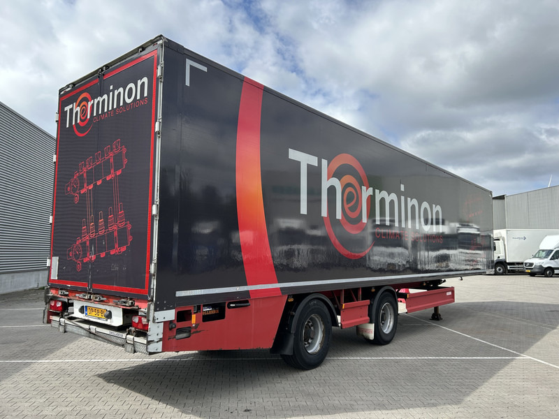 Groenewegen Jumbo DRO-14-18 / Box Trailer / 2x Stuuras / Laadklep 2000 kg - Closed box semi-trailer: picture 2 Groenewegen Jumbo DRO-14-18 / Box Trailer / 2x Stuuras / Laadklep 2000 kg - Closed box semi-trailer: picture 2