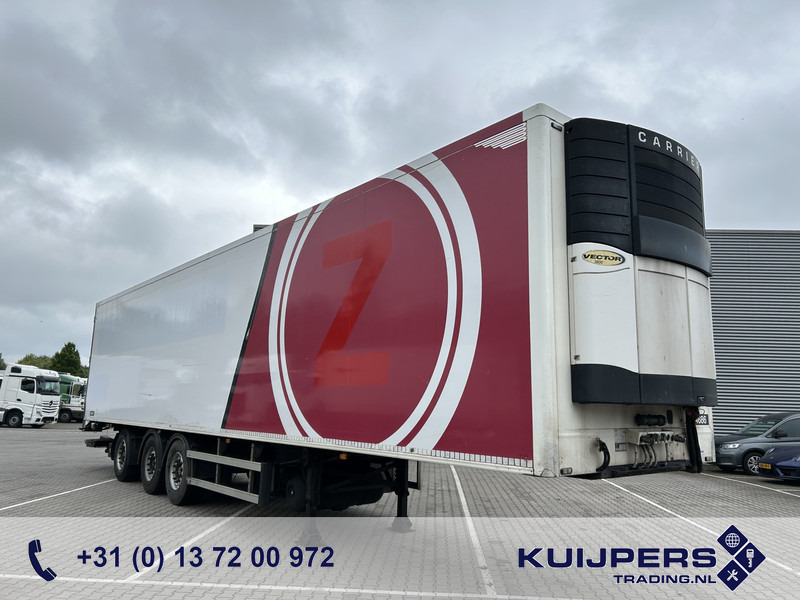 H.T.F. HZO 39 / Carrier Vector 1800 Frigo / Flowers / Loadlift 2500 kg / NL Trailer - Refrigerator semi-trailer: picture 1 H.T.F. HZO 39 / Carrier Vector 1800 Frigo / Flowers / Loadlift 2500 kg / NL Trailer - Refrigerator semi-trailer: picture 1
