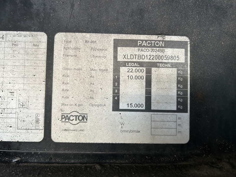 Lease a Pacton B1-001 City / Curtainside / Loadlift / APK TUV 03-26 Pacton B1-001 City / Curtainside / Loadlift / APK TUV 03-26: picture 13