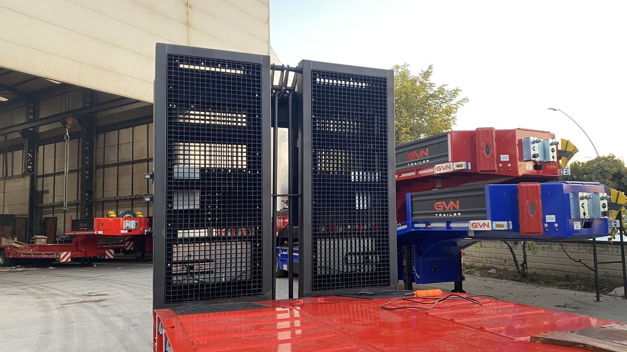 GVN Trailer 3 AXLE HYDRAULIC PLATFORM LOWBED - Low loader semi-trailer: picture 5 GVN Trailer 3 AXLE HYDRAULIC PLATFORM LOWBED - Low loader semi-trailer: picture 5
