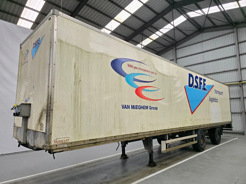 Trouillet SRD3 38G - Closed box semi-trailer: picture 1 Trouillet SRD3 38G - Closed box semi-trailer: picture 1