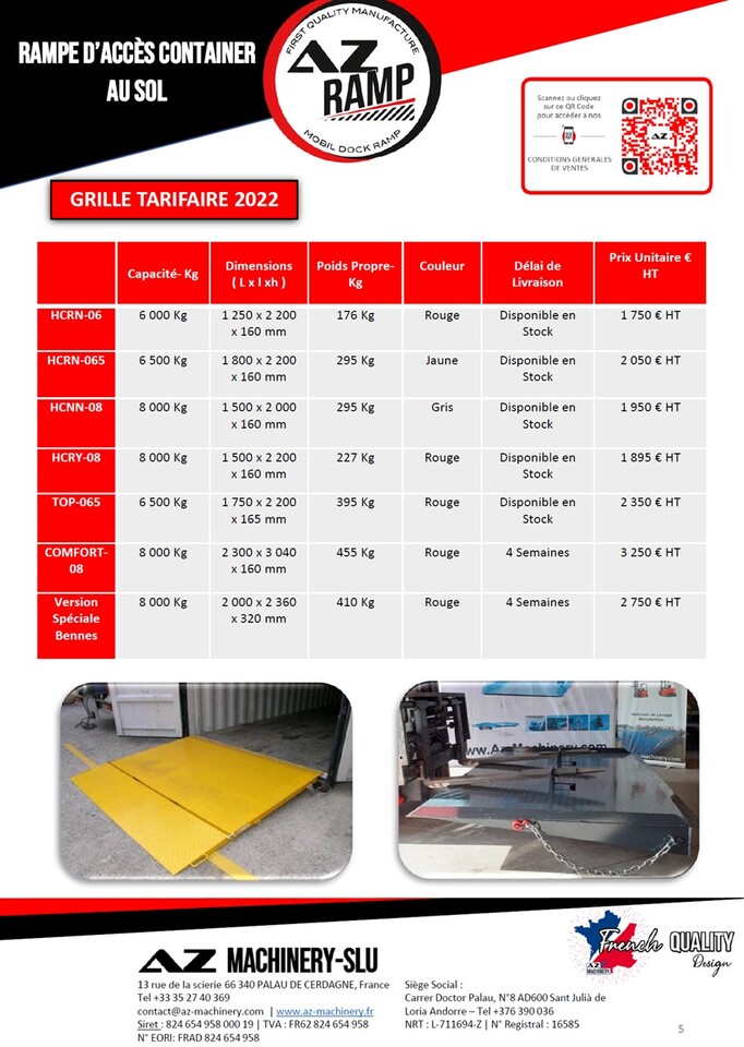 New Loading ramp AZ RAMP HCNN08: picture 8