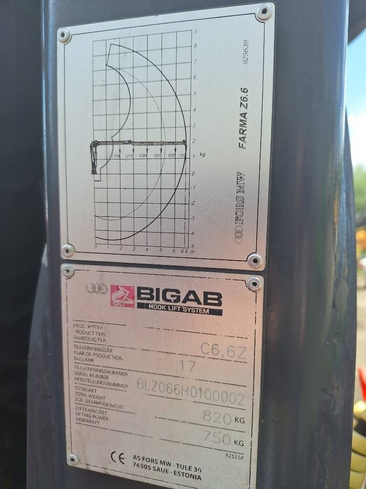 Roll-off/ Skip trailer Bigab 10-14: picture 7