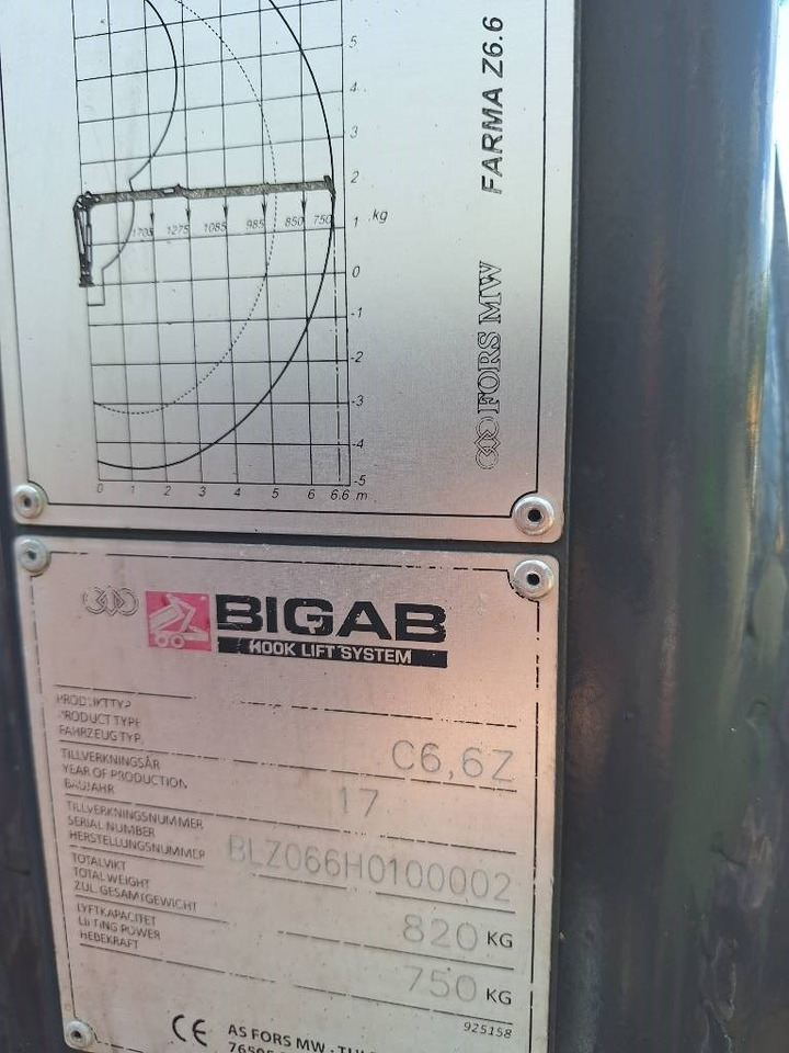 Roll-off/ Skip trailer Bigab 10-14: picture 6