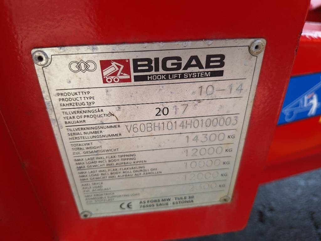 Roll-off/ Skip trailer Bigab 10-14: picture 10