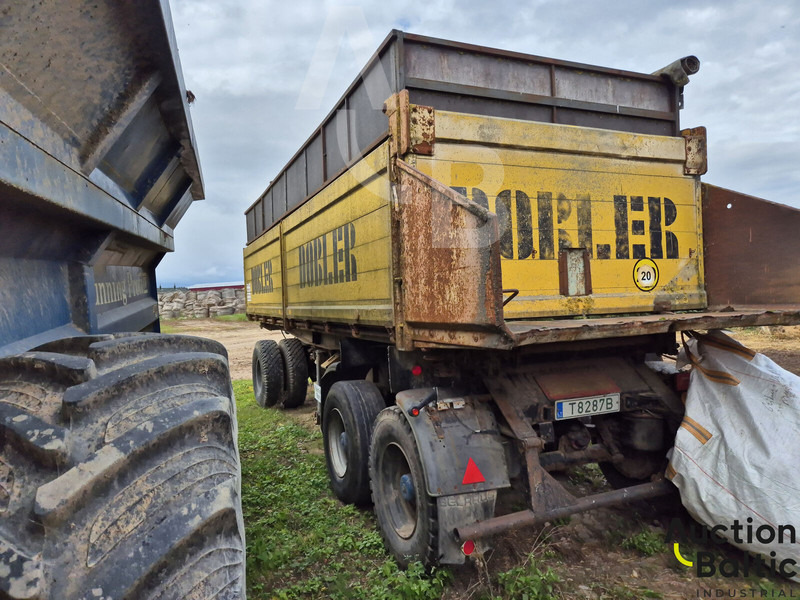Tipper semi-trailer - Curtainsider semi-trailer: picture 3 Tipper semi-trailer - Curtainsider semi-trailer: picture 3