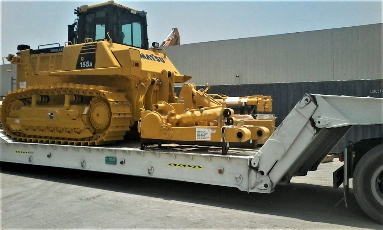 New Low loader semi-trailer AME 120 Ton 4 Axle Front Loading Lowbed Semi-Trailer: picture 8