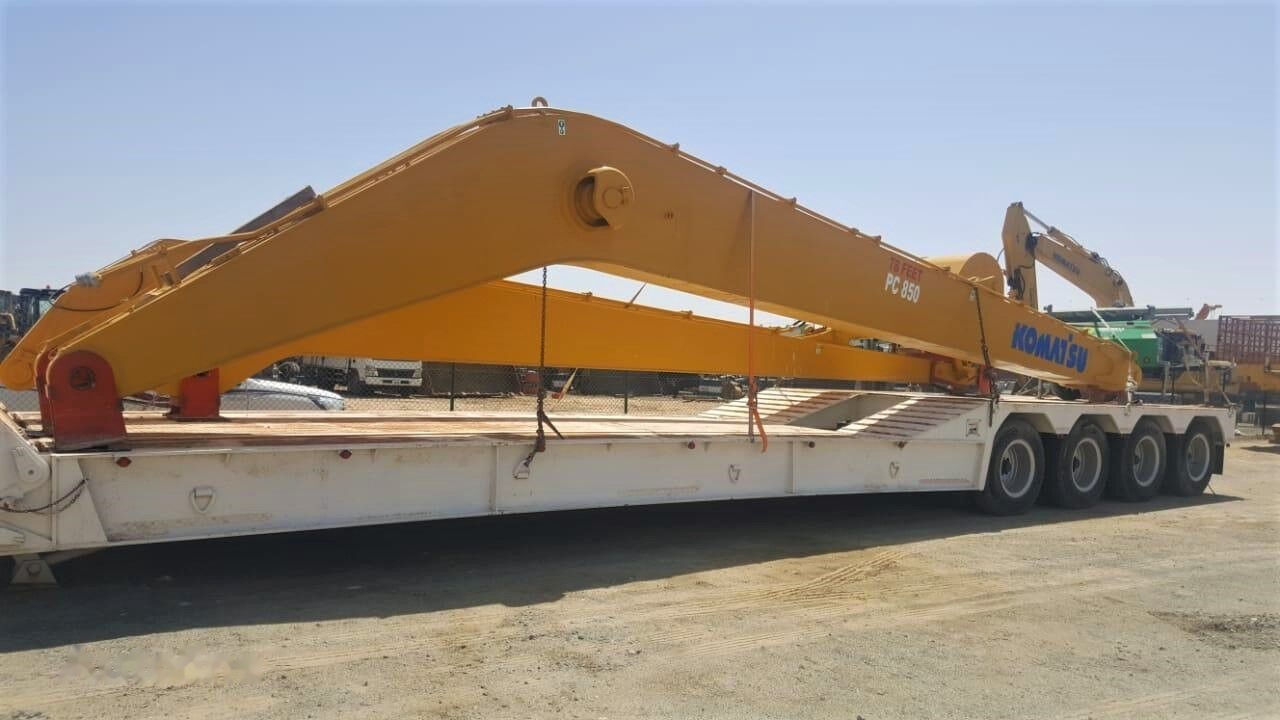 New Low loader semi-trailer AME 120 Ton 4 Axle Front Loading Lowbed Semi-Trailer: picture 15