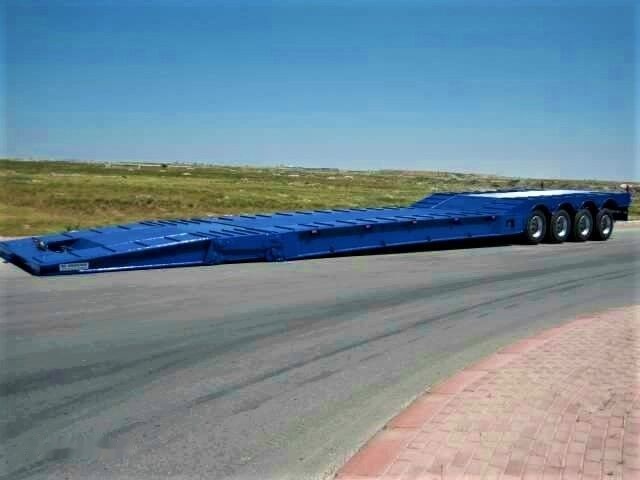 New Low loader semi-trailer AME 120 Ton 4 Axle Front Loading Lowbed Semi-Trailer: picture 10