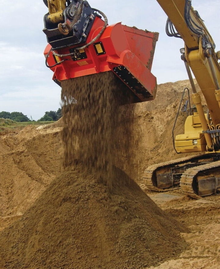 AME Screener Crusher Bucket - Sorting bucket for Excavator: picture 2 AME Screener Crusher Bucket - Sorting bucket for Excavator: picture 2