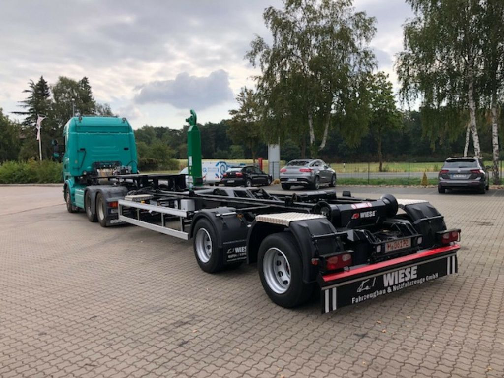 Auflieger Abrollkipper Hakenlift Hooklift - Tipper semi-trailer: picture 1 Auflieger Abrollkipper Hakenlift Hooklift - Tipper semi-trailer: picture 1