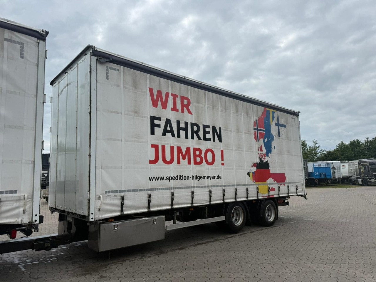 FBL Tandem Anhänger Volumen Inklusive LKW!! - Curtainsider trailer: picture 4 FBL Tandem Anhänger Volumen Inklusive LKW!! - Curtainsider trailer: picture 4