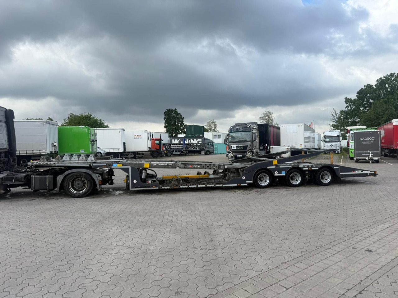 Kässbohrer K.SOK Truck/Car Transporter, Novagrau - Autotransporter semi-trailer: picture 5 Kässbohrer K.SOK Truck/Car Transporter, Novagrau - Autotransporter semi-trailer: picture 5