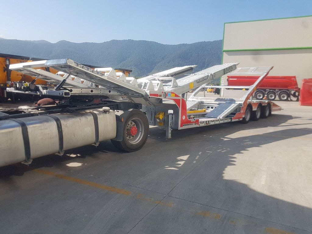 New Autotransporter semi-trailer Kässbohrer K.SOK Truck/Car Transporter, Novagrau: picture 14
