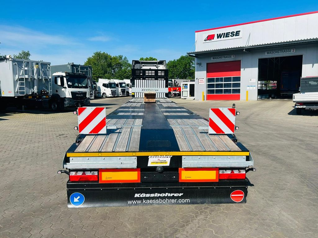 Kässbohrer Mega Tele HD Plattform Auflieger mit Radmulden - Dropside/ Flatbed semi-trailer: picture 5 Kässbohrer Mega Tele HD Plattform Auflieger mit Radmulden - Dropside/ Flatbed semi-trailer: picture 5